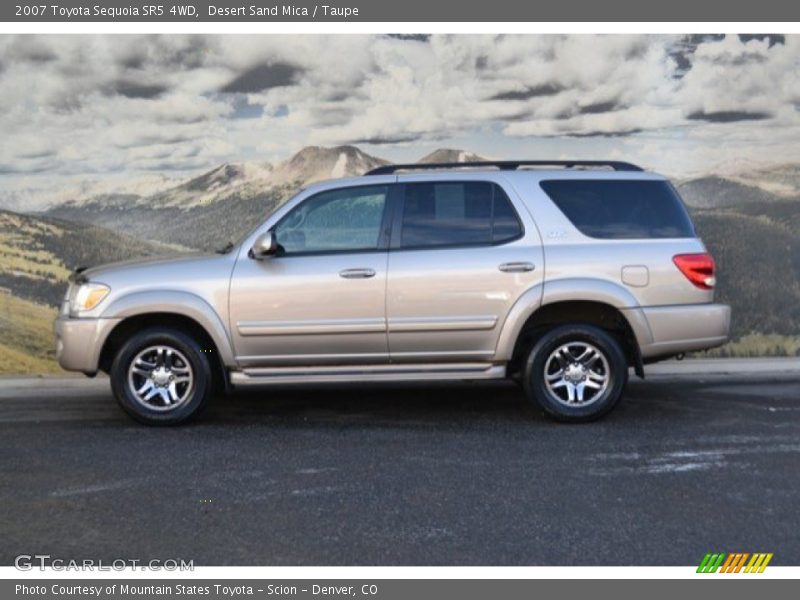 Desert Sand Mica / Taupe 2007 Toyota Sequoia SR5 4WD