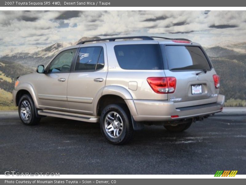 Desert Sand Mica / Taupe 2007 Toyota Sequoia SR5 4WD