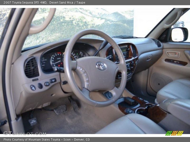 Desert Sand Mica / Taupe 2007 Toyota Sequoia SR5 4WD