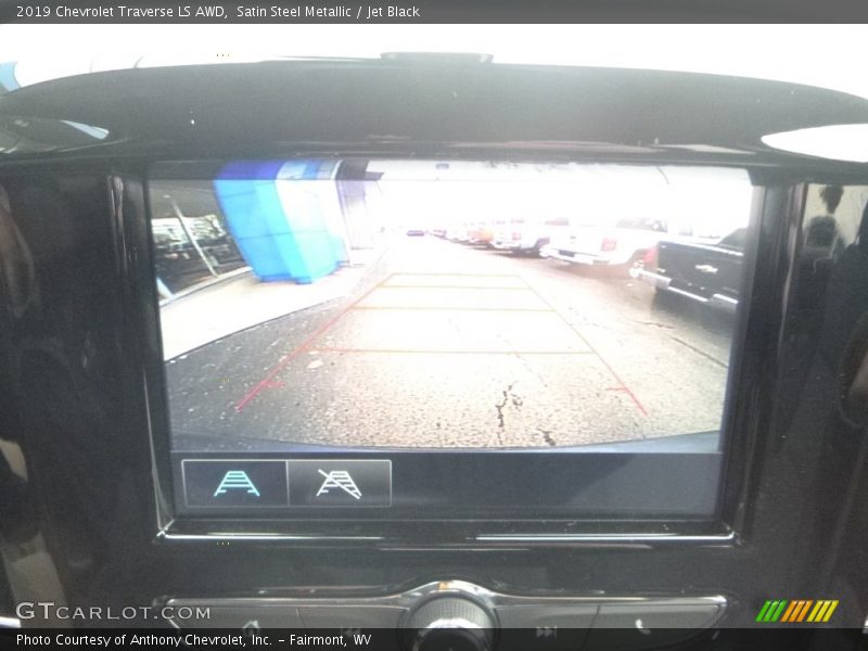 Satin Steel Metallic / Jet Black 2019 Chevrolet Traverse LS AWD