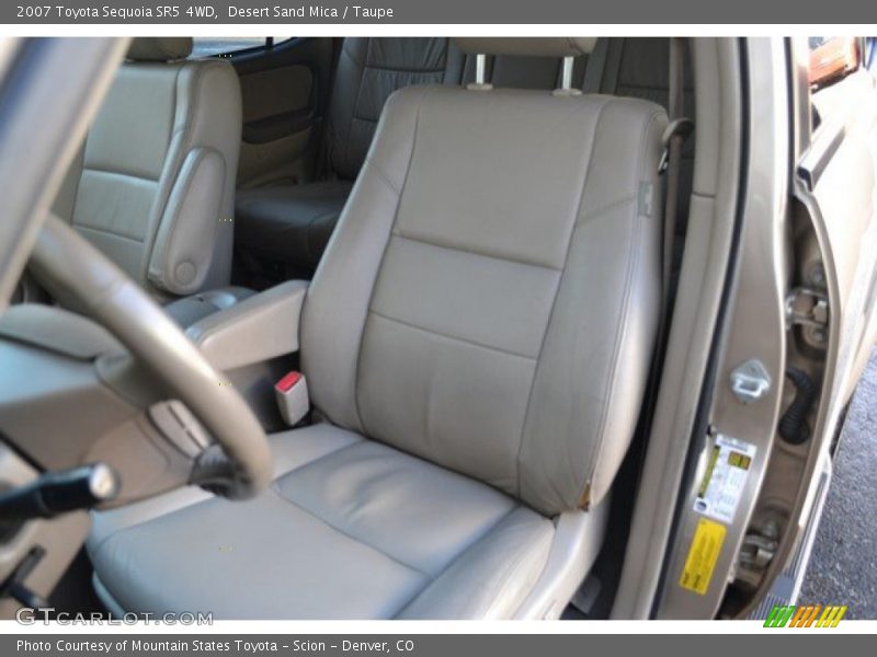 Desert Sand Mica / Taupe 2007 Toyota Sequoia SR5 4WD