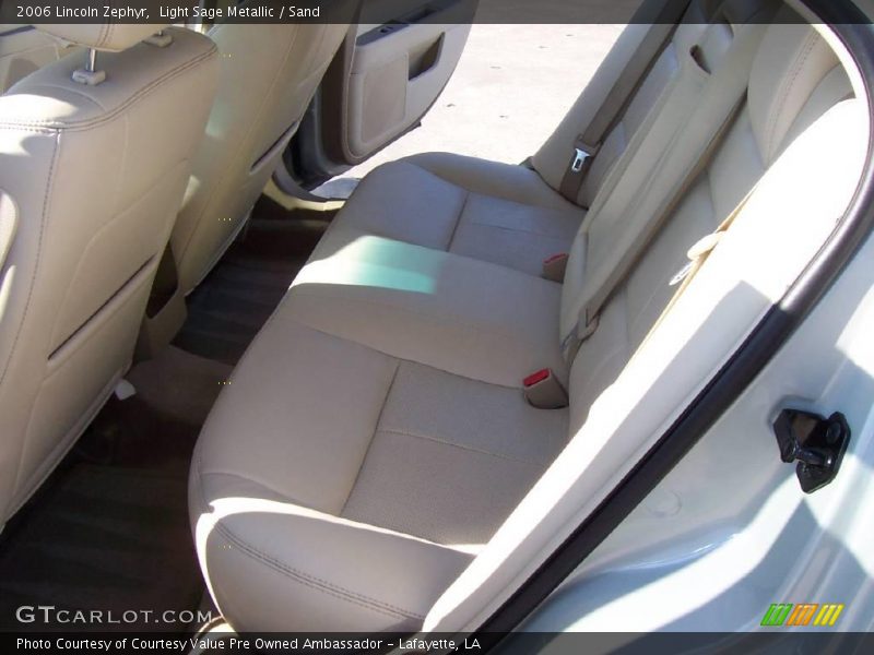 Light Sage Metallic / Sand 2006 Lincoln Zephyr