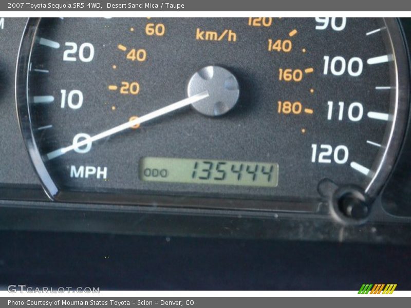 Desert Sand Mica / Taupe 2007 Toyota Sequoia SR5 4WD