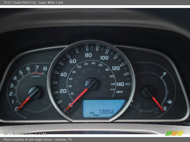 Super White / Ash 2015 Toyota RAV4 XLE