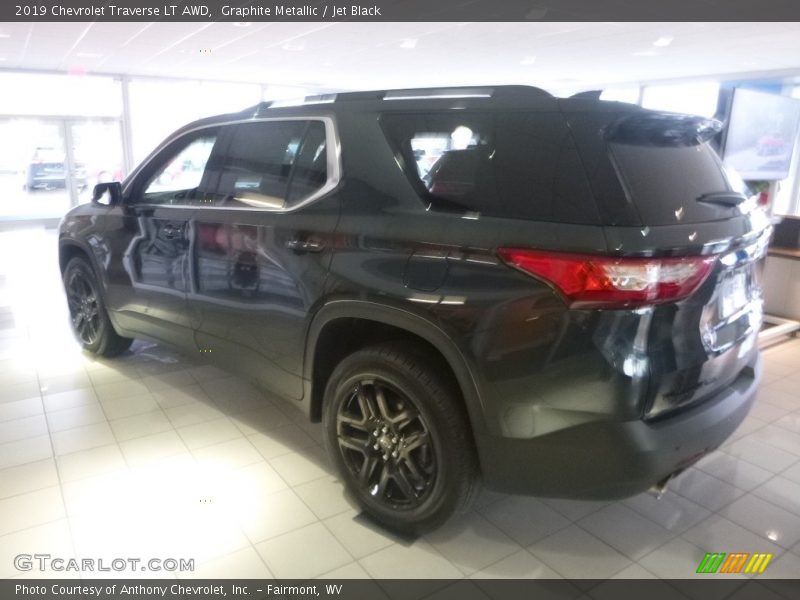 Graphite Metallic / Jet Black 2019 Chevrolet Traverse LT AWD