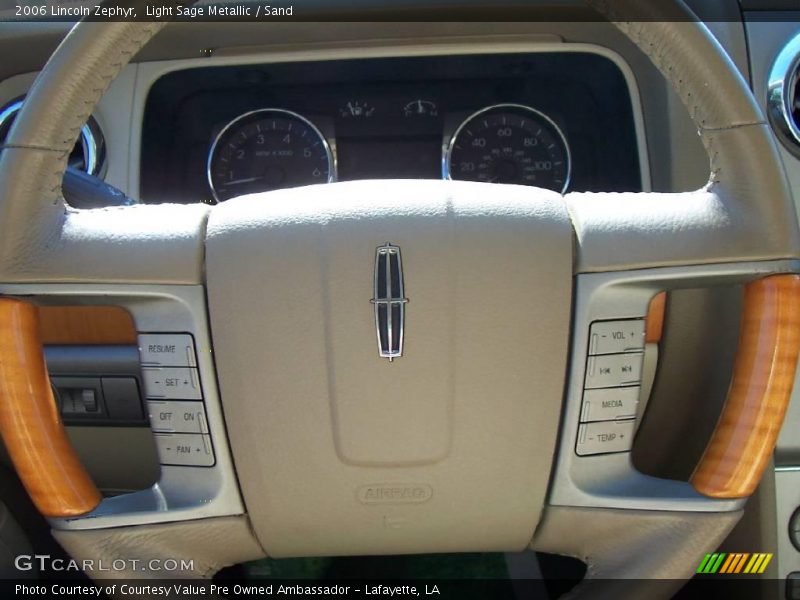 Light Sage Metallic / Sand 2006 Lincoln Zephyr