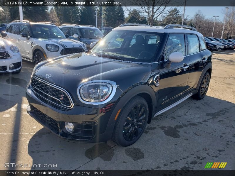 Midnight Black / Carbon Black 2019 Mini Countryman Cooper S All4