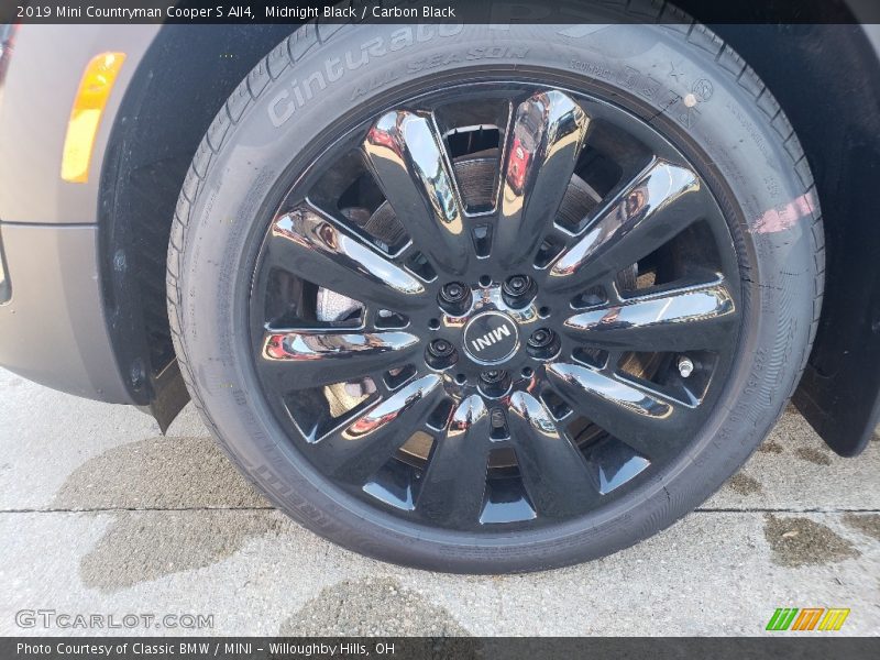 Midnight Black / Carbon Black 2019 Mini Countryman Cooper S All4