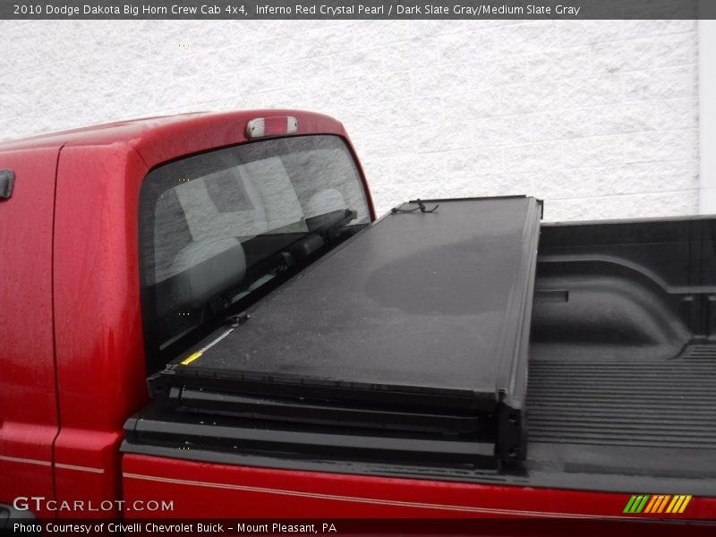 Inferno Red Crystal Pearl / Dark Slate Gray/Medium Slate Gray 2010 Dodge Dakota Big Horn Crew Cab 4x4