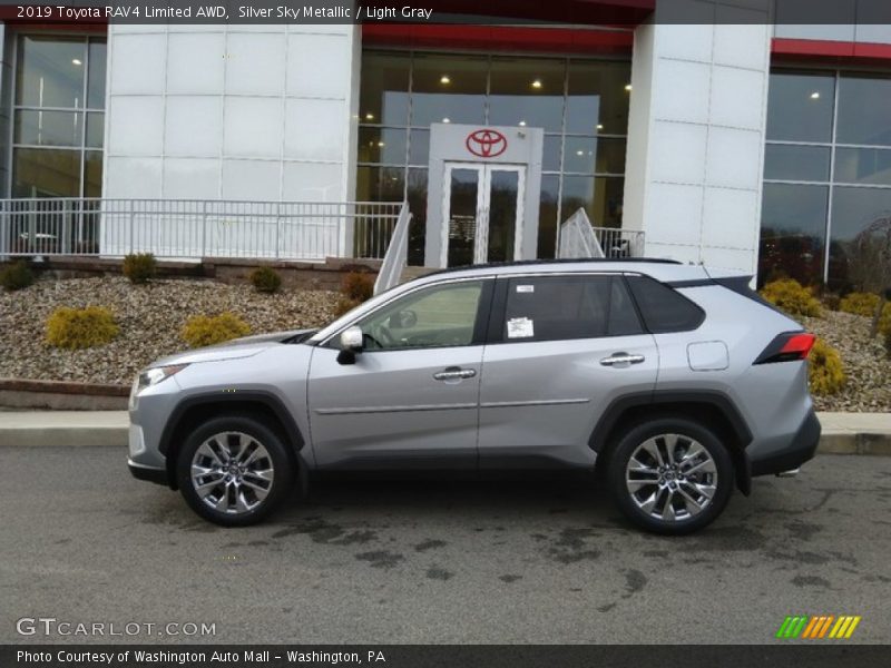  2019 RAV4 Limited AWD Silver Sky Metallic