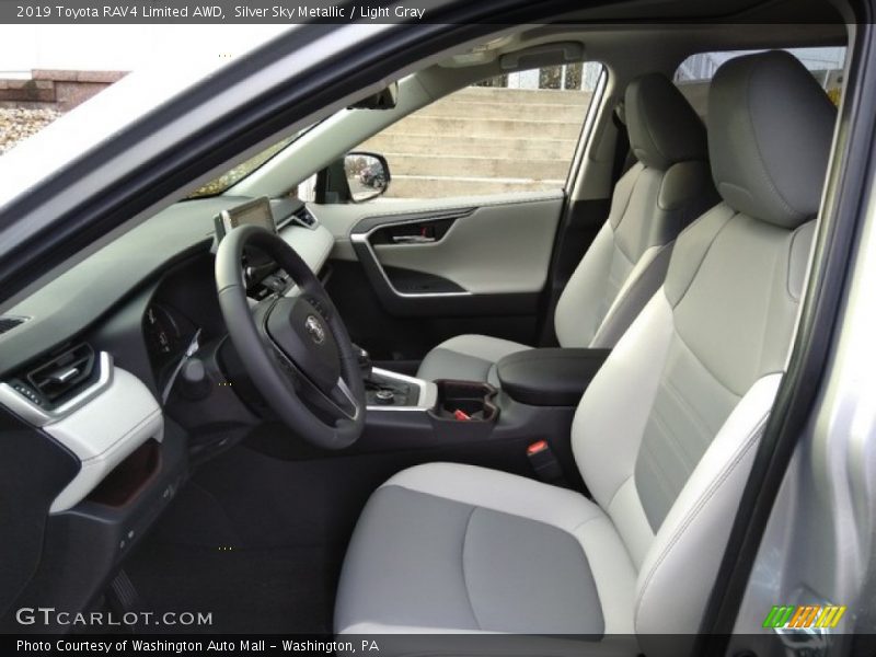  2019 RAV4 Limited AWD Light Gray Interior