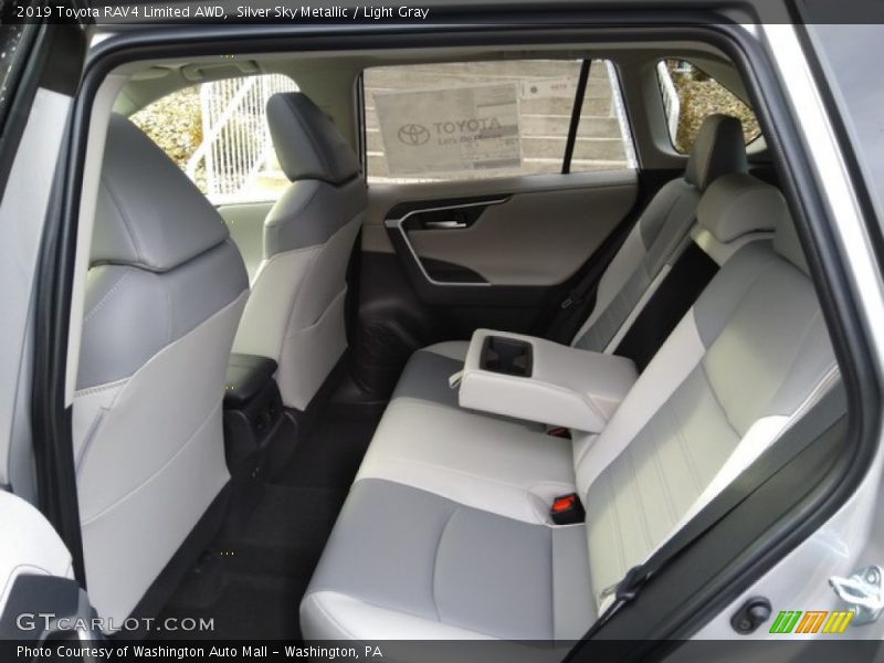 Rear Seat of 2019 RAV4 Limited AWD