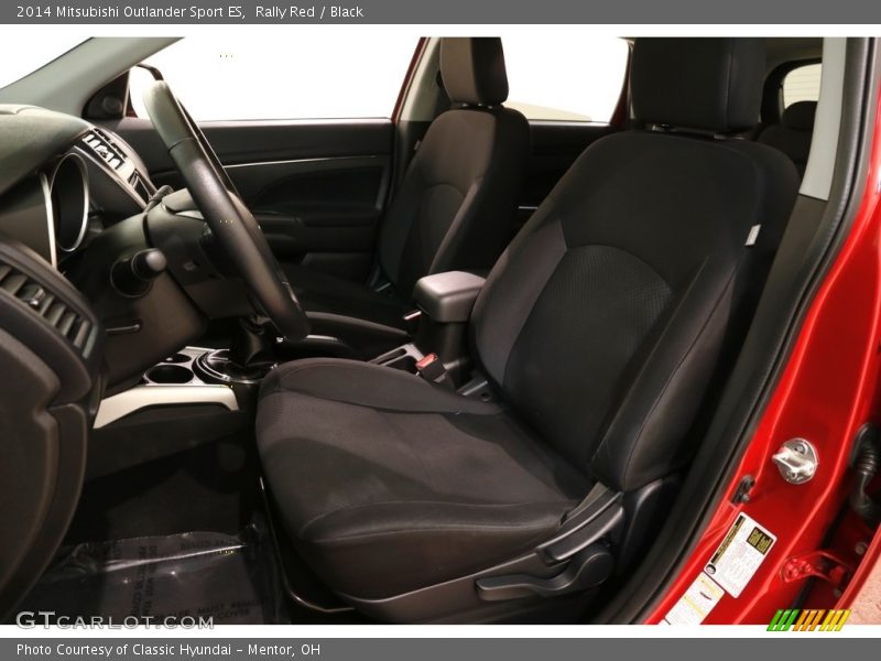 Rally Red / Black 2014 Mitsubishi Outlander Sport ES
