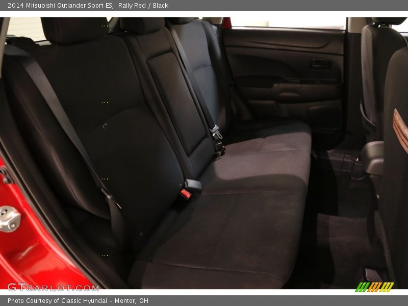 Rally Red / Black 2014 Mitsubishi Outlander Sport ES