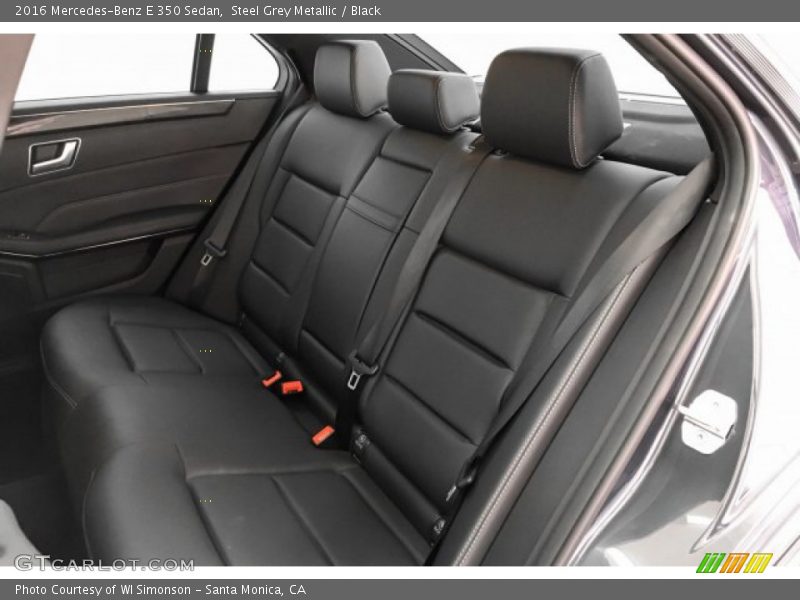 Steel Grey Metallic / Black 2016 Mercedes-Benz E 350 Sedan