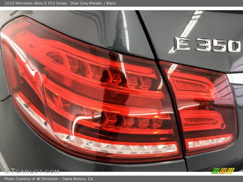 Steel Grey Metallic / Black 2016 Mercedes-Benz E 350 Sedan