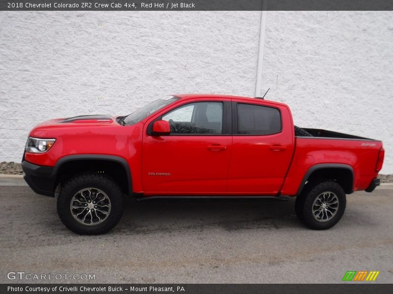  2018 Colorado ZR2 Crew Cab 4x4 Red Hot