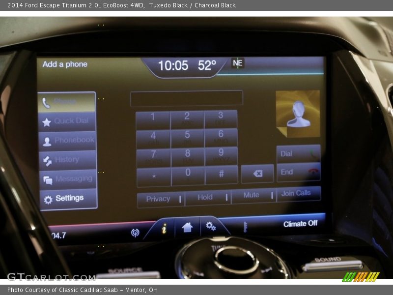 Tuxedo Black / Charcoal Black 2014 Ford Escape Titanium 2.0L EcoBoost 4WD