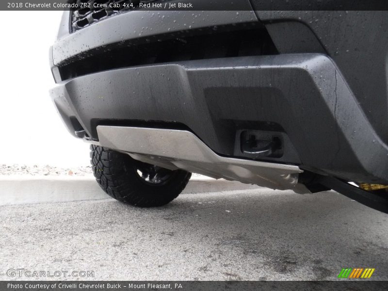 Red Hot / Jet Black 2018 Chevrolet Colorado ZR2 Crew Cab 4x4