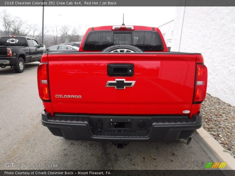 Red Hot / Jet Black 2018 Chevrolet Colorado ZR2 Crew Cab 4x4