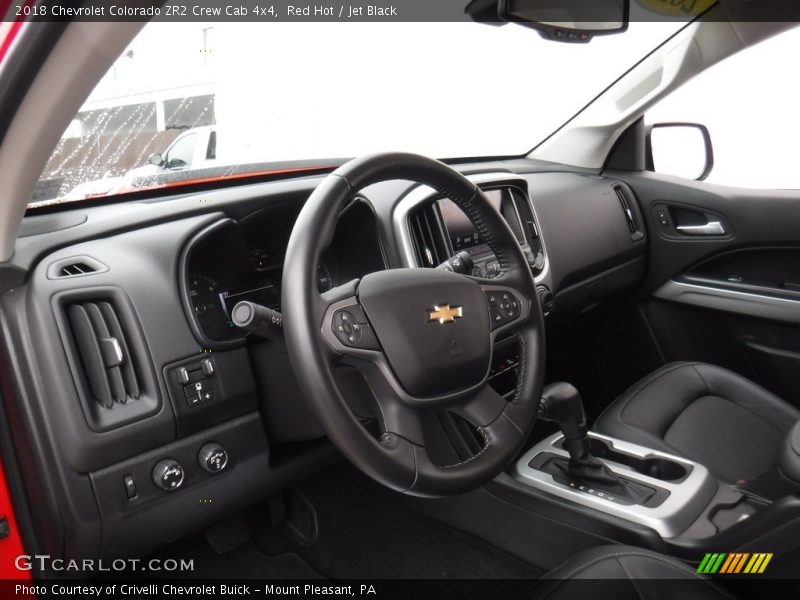 Red Hot / Jet Black 2018 Chevrolet Colorado ZR2 Crew Cab 4x4
