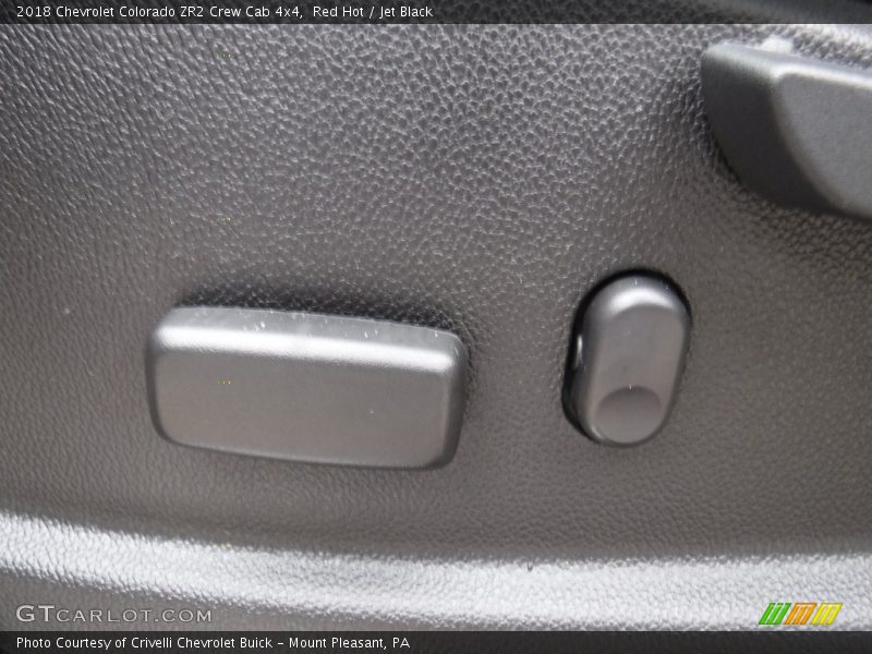 Red Hot / Jet Black 2018 Chevrolet Colorado ZR2 Crew Cab 4x4