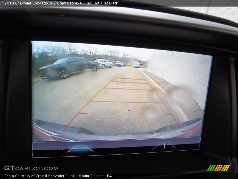 Red Hot / Jet Black 2018 Chevrolet Colorado ZR2 Crew Cab 4x4