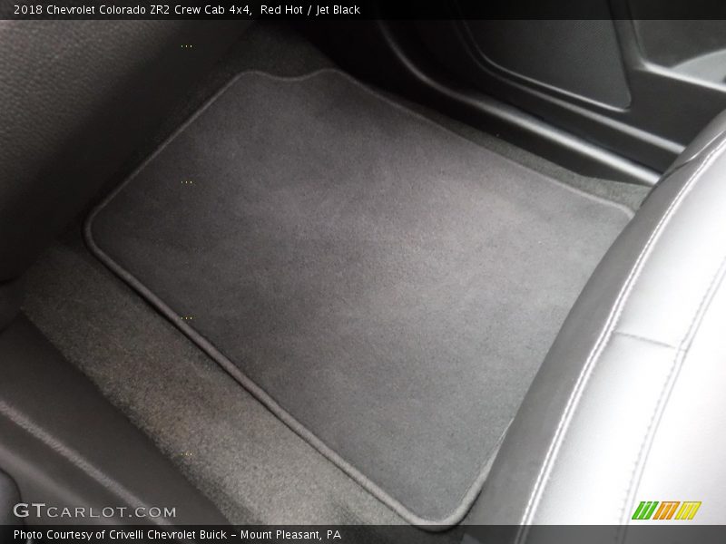 Red Hot / Jet Black 2018 Chevrolet Colorado ZR2 Crew Cab 4x4