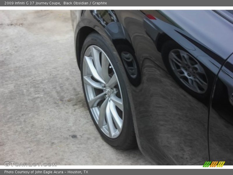 Black Obsidian / Graphite 2009 Infiniti G 37 Journey Coupe