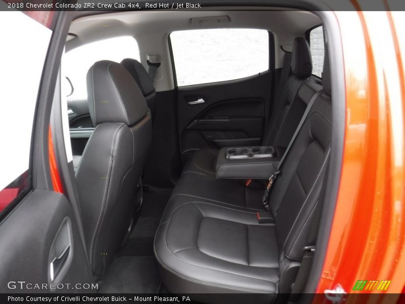 Rear Seat of 2018 Colorado ZR2 Crew Cab 4x4