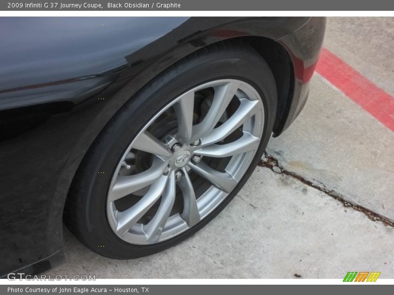 Black Obsidian / Graphite 2009 Infiniti G 37 Journey Coupe