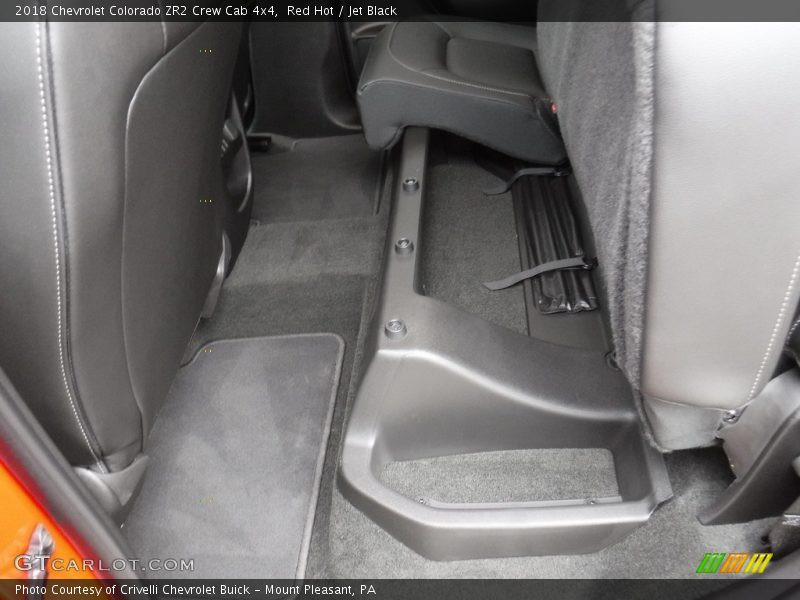 Rear Seat of 2018 Colorado ZR2 Crew Cab 4x4