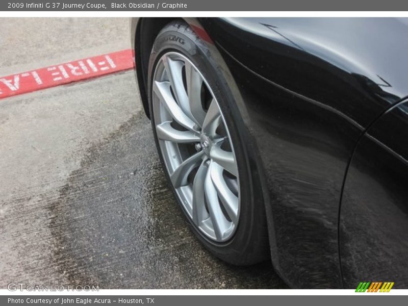 Black Obsidian / Graphite 2009 Infiniti G 37 Journey Coupe