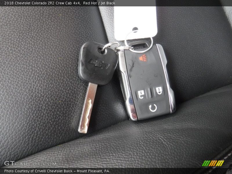 Keys of 2018 Colorado ZR2 Crew Cab 4x4