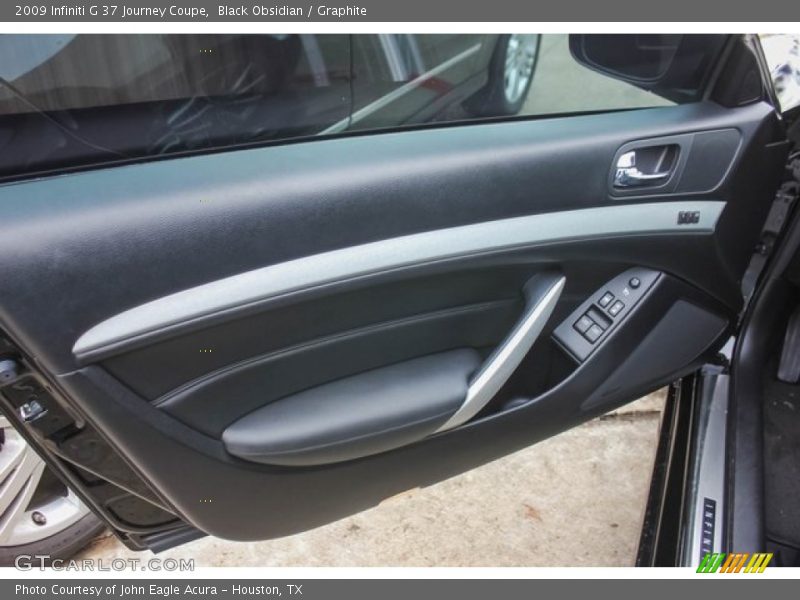 Black Obsidian / Graphite 2009 Infiniti G 37 Journey Coupe