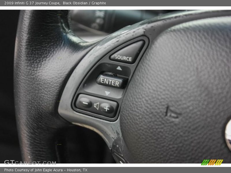 Black Obsidian / Graphite 2009 Infiniti G 37 Journey Coupe