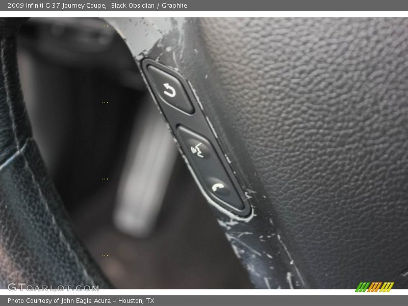 Black Obsidian / Graphite 2009 Infiniti G 37 Journey Coupe