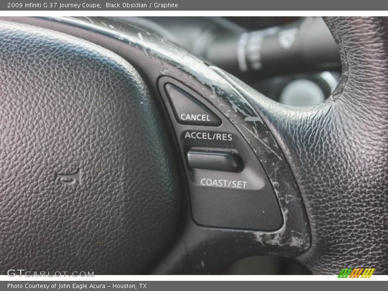Black Obsidian / Graphite 2009 Infiniti G 37 Journey Coupe