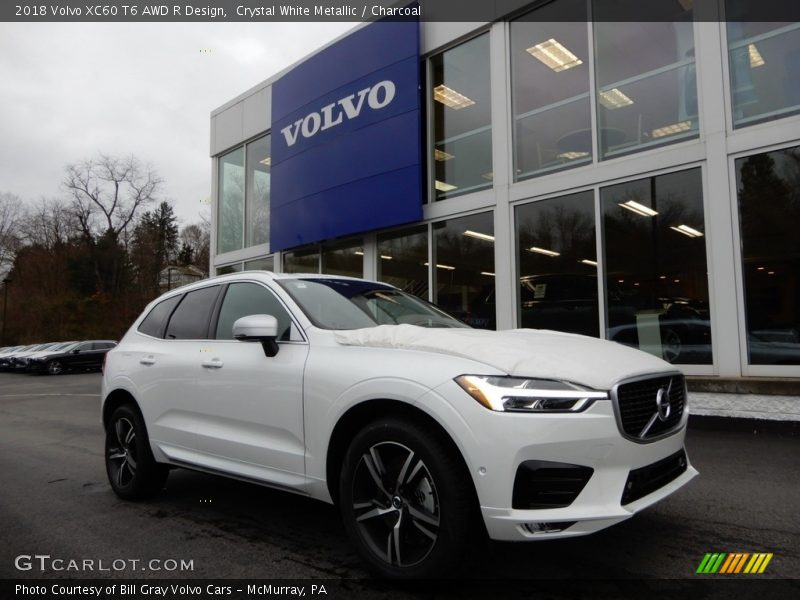 Front 3/4 View of 2018 XC60 T6 AWD R Design