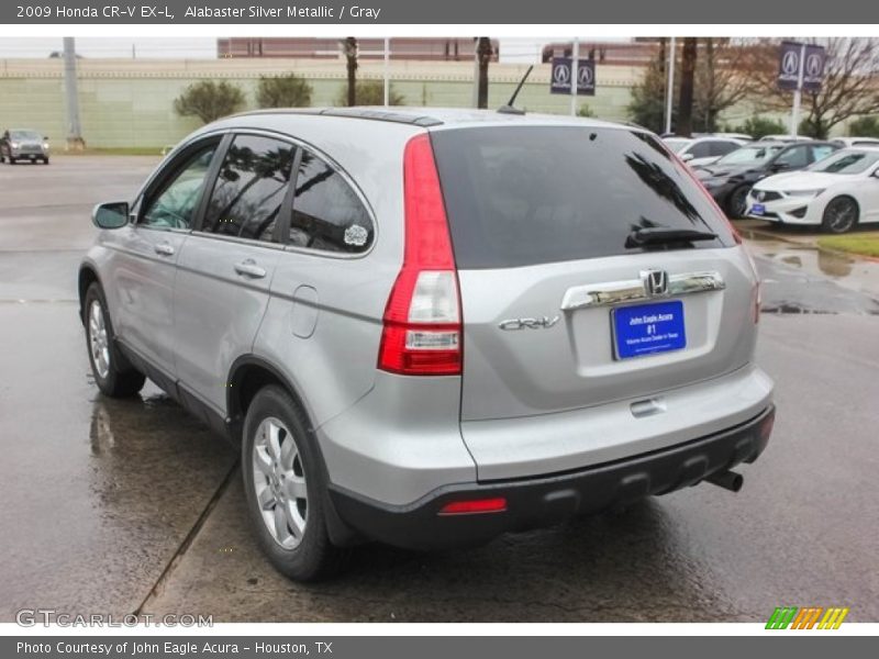 Alabaster Silver Metallic / Gray 2009 Honda CR-V EX-L