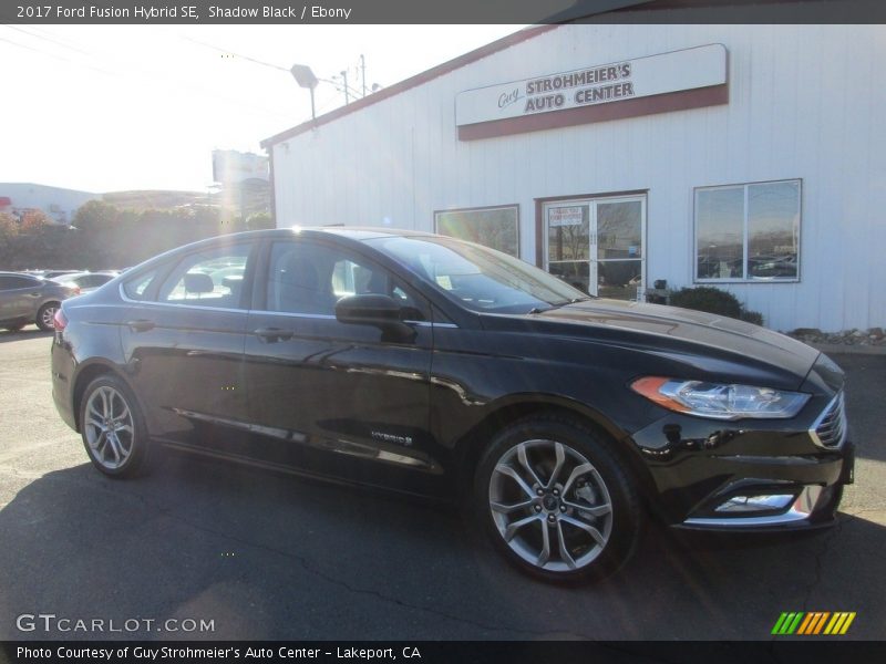 Shadow Black / Ebony 2017 Ford Fusion Hybrid SE
