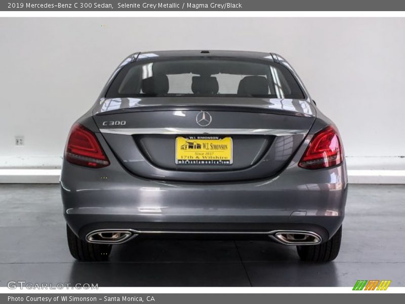 Selenite Grey Metallic / Magma Grey/Black 2019 Mercedes-Benz C 300 Sedan
