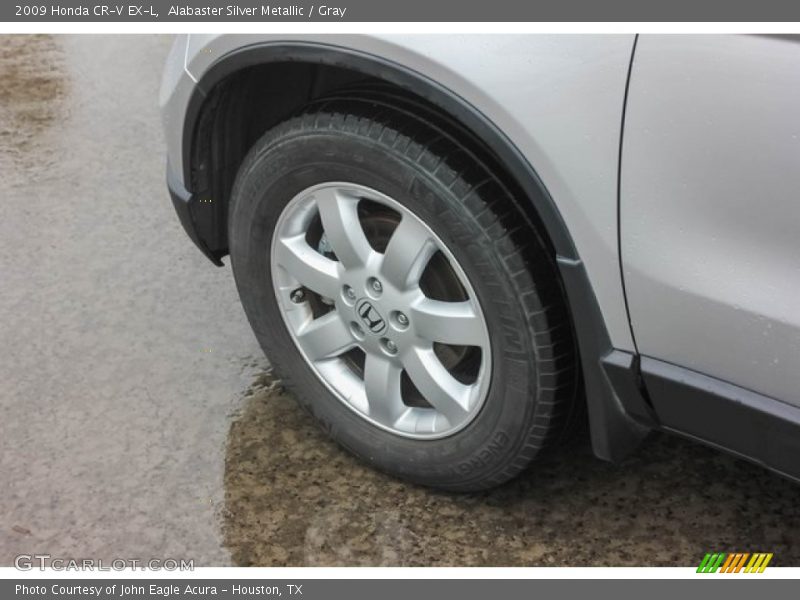 Alabaster Silver Metallic / Gray 2009 Honda CR-V EX-L