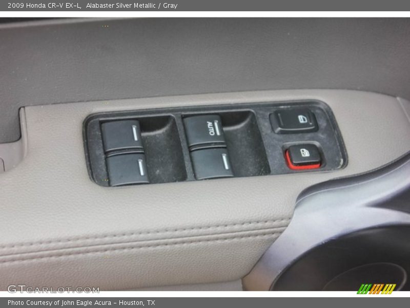 Alabaster Silver Metallic / Gray 2009 Honda CR-V EX-L