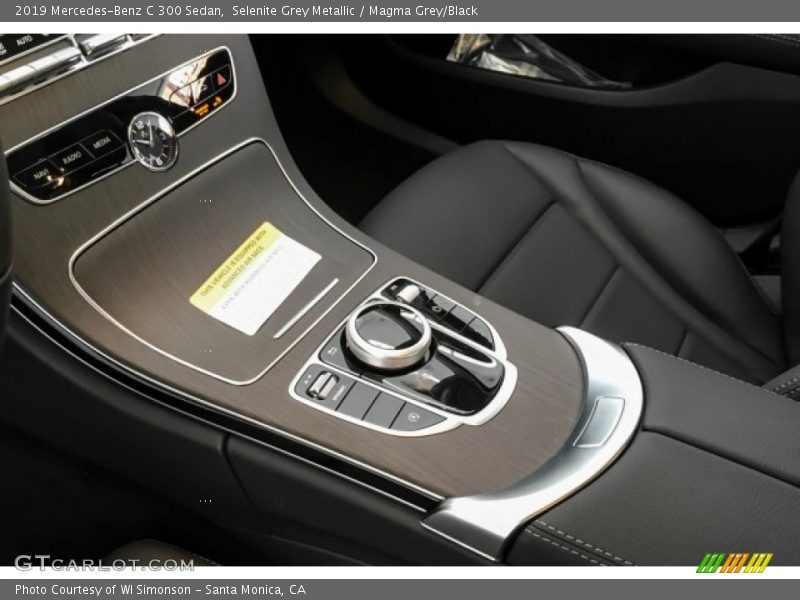Selenite Grey Metallic / Magma Grey/Black 2019 Mercedes-Benz C 300 Sedan