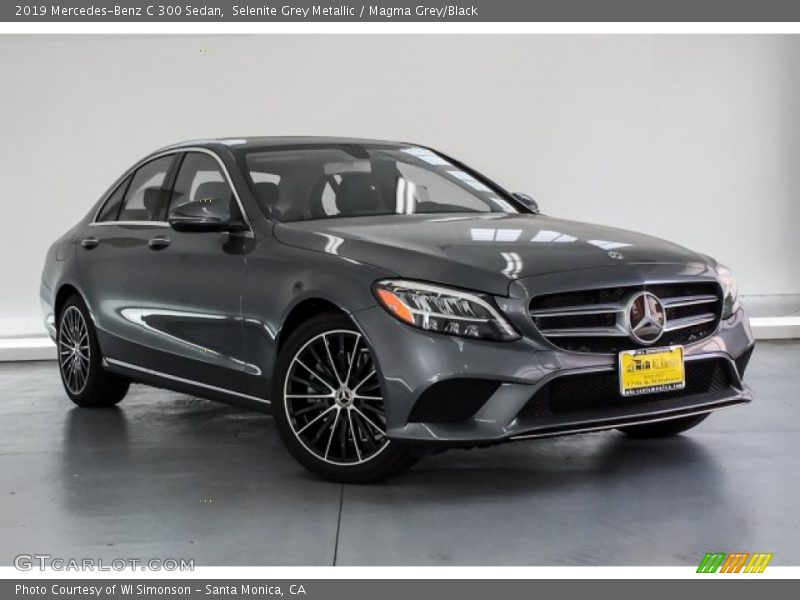 Selenite Grey Metallic / Magma Grey/Black 2019 Mercedes-Benz C 300 Sedan