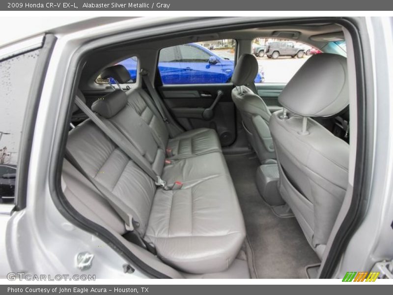 Alabaster Silver Metallic / Gray 2009 Honda CR-V EX-L