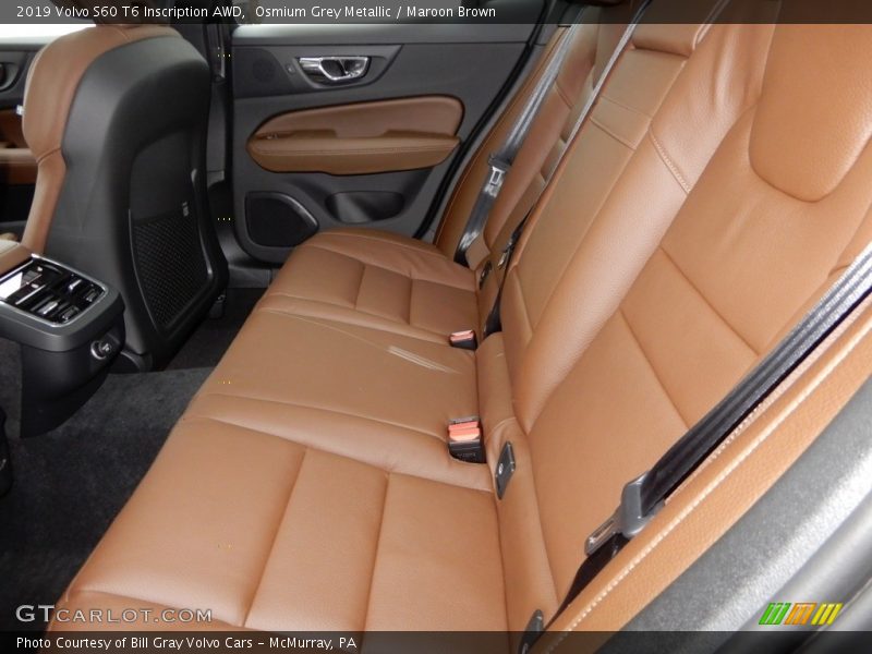 Rear Seat of 2019 S60 T6 Inscription AWD