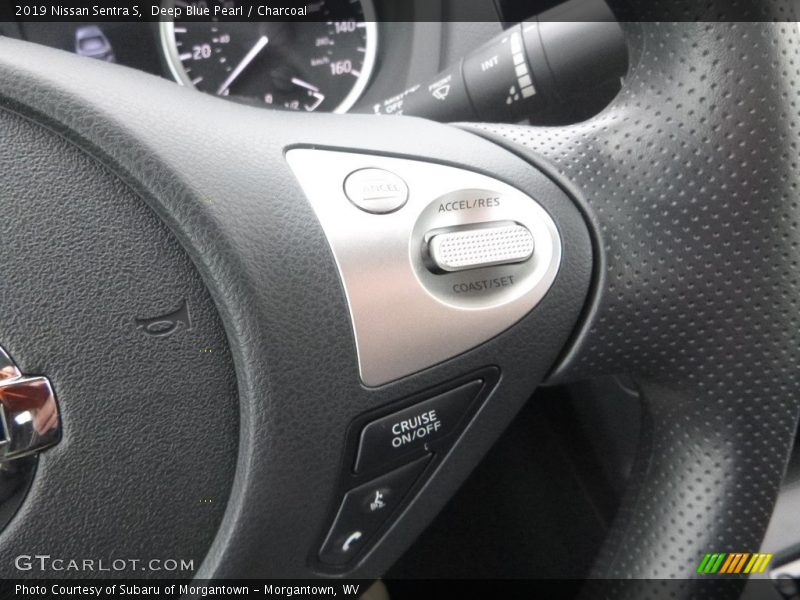 Deep Blue Pearl / Charcoal 2019 Nissan Sentra S