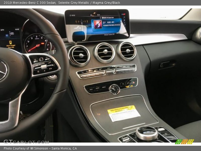 Selenite Grey Metallic / Magma Grey/Black 2019 Mercedes-Benz C 300 Sedan